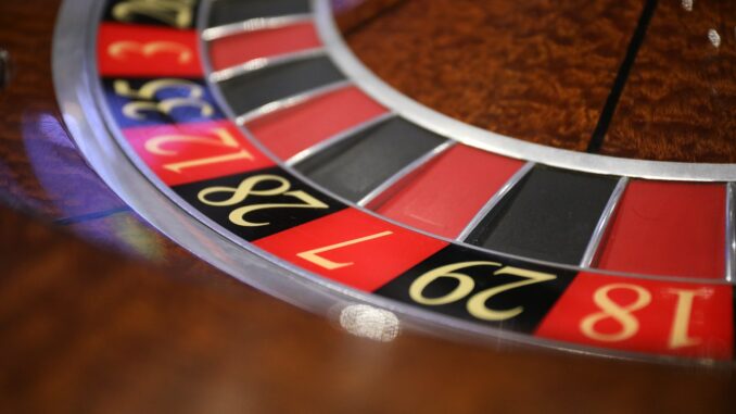jeu de roulette au casino